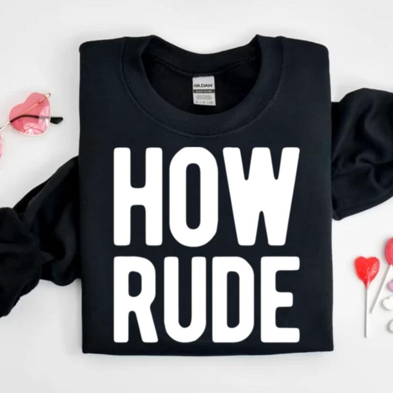 How Rude White Text Fuller House Shirts