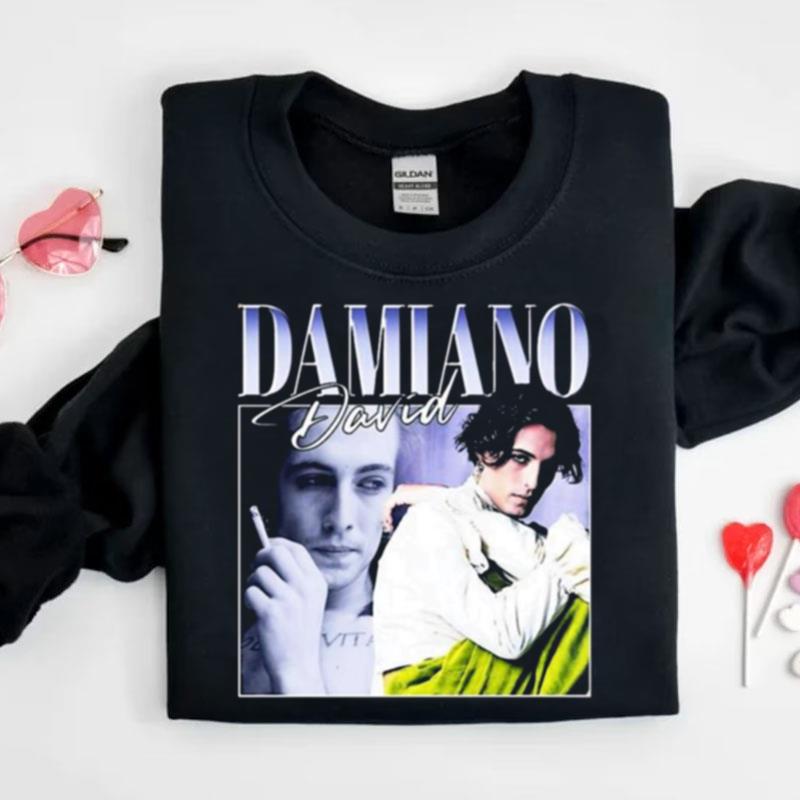 I Love Damiano David Maneskin Band Homepage Shirts