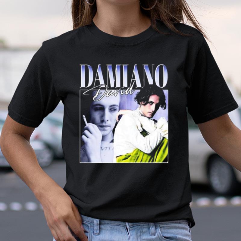 I Love Damiano David Maneskin Band Homepage Shirts