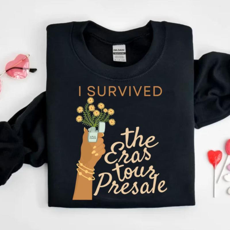 I Survived The Eras Tour Aethetics Shirts