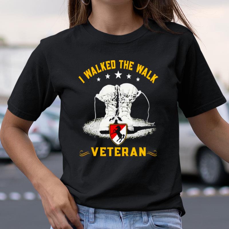 I Walk The Walk Veteran Shirts