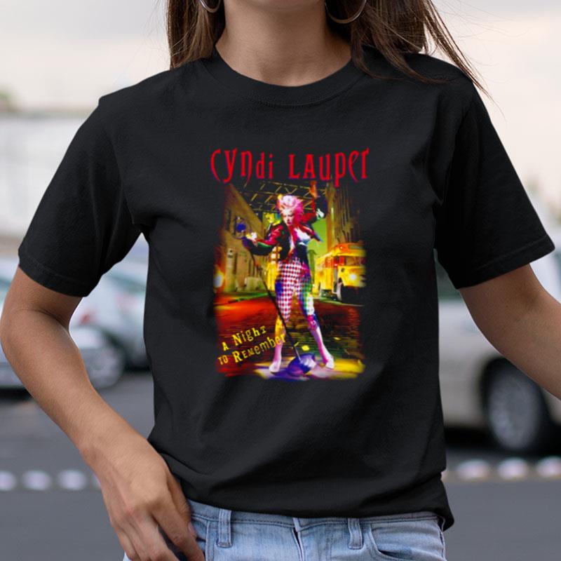 In The Middle Of Street Cyndi Lauper Shirts