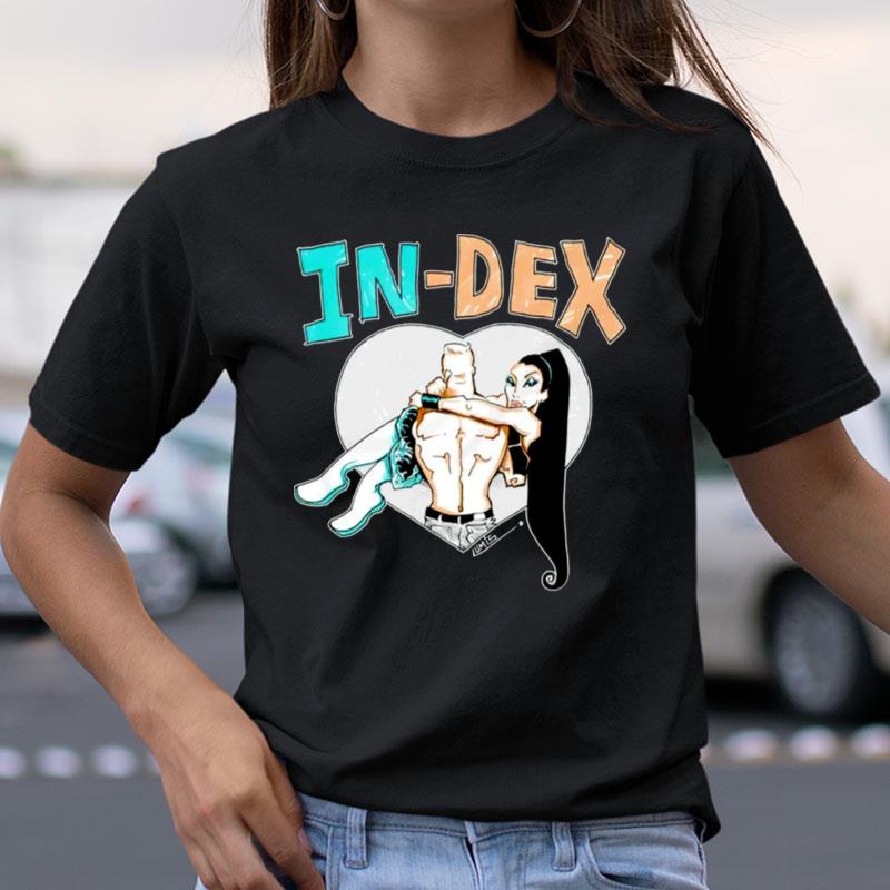 Indi Hartwell And Dexter Lumis In Dex Shirts