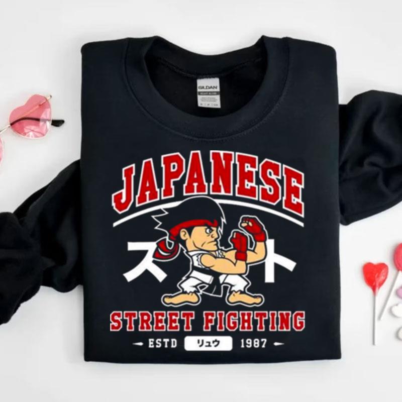 Japanese Street Fighting Shirts