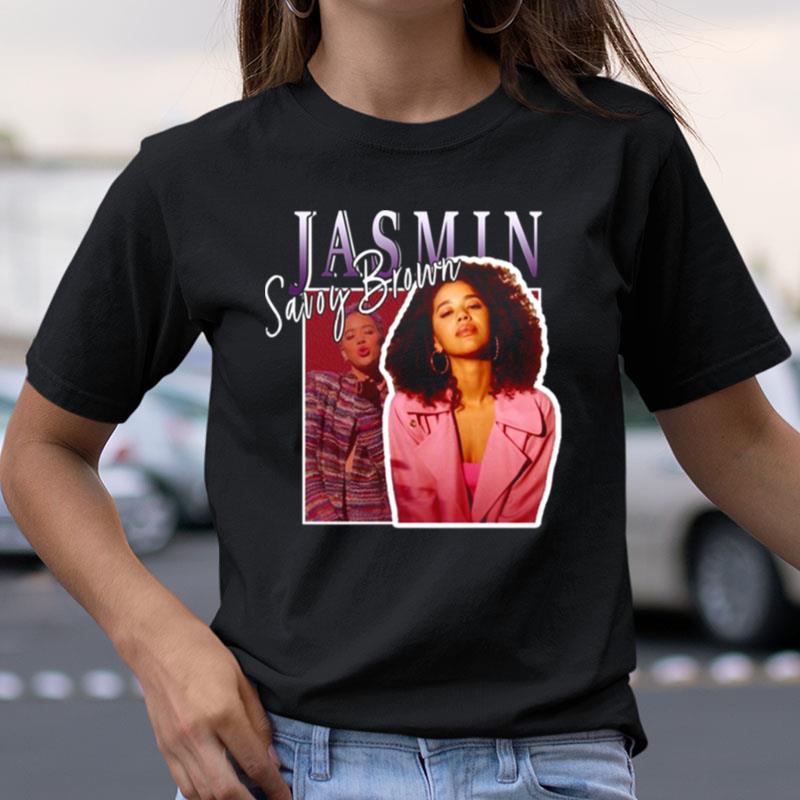 Jasmin Savoy Brown 90's Yellowjackets Shirts