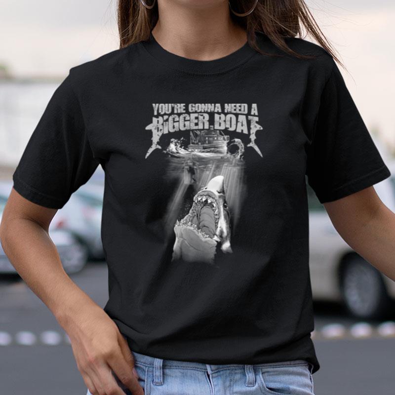 Jaws Movie Quint Amity Island You're Gonna Need A Bigger Boat Shirts
