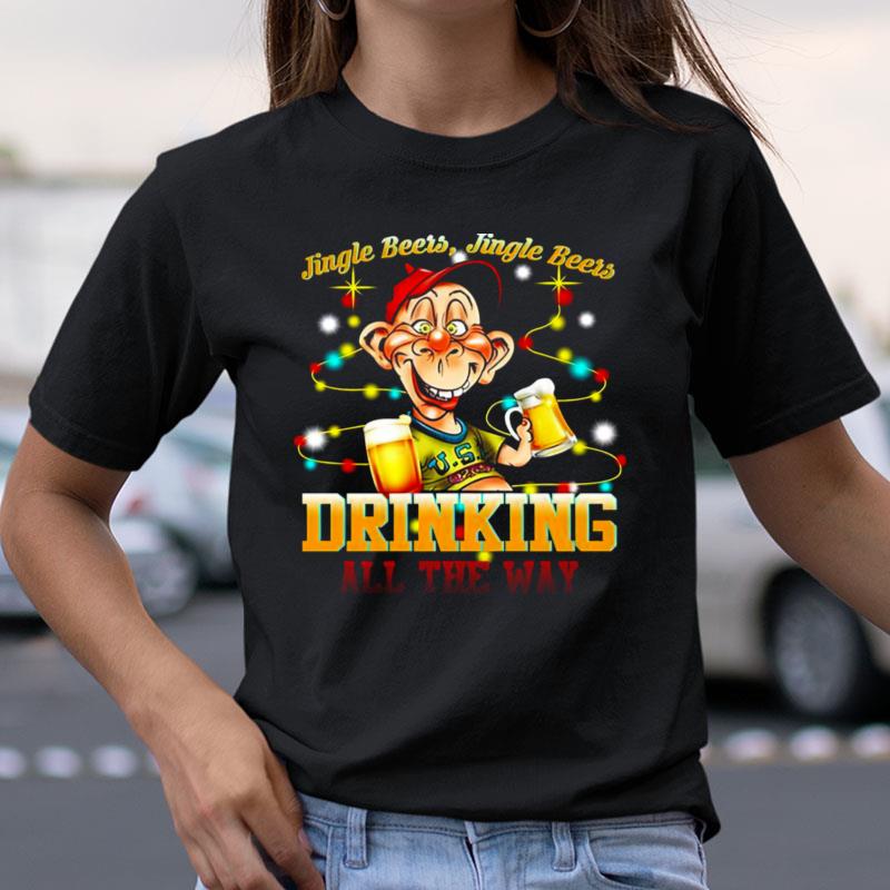 Jeff Dunham Bubba J Jingle Beers Drinking All The Way Shirts