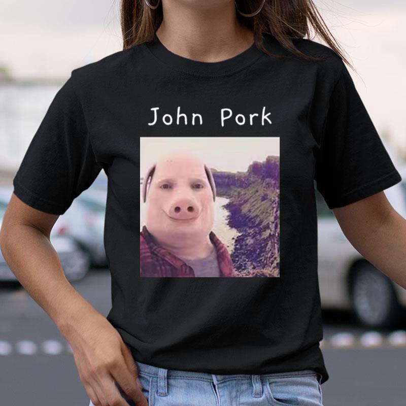 John Pork Graphic Rest In Peace Shirts