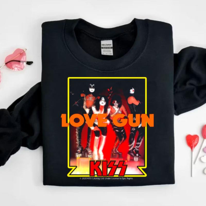 Love Gun Rock N Roll Kiss Band Shirts
