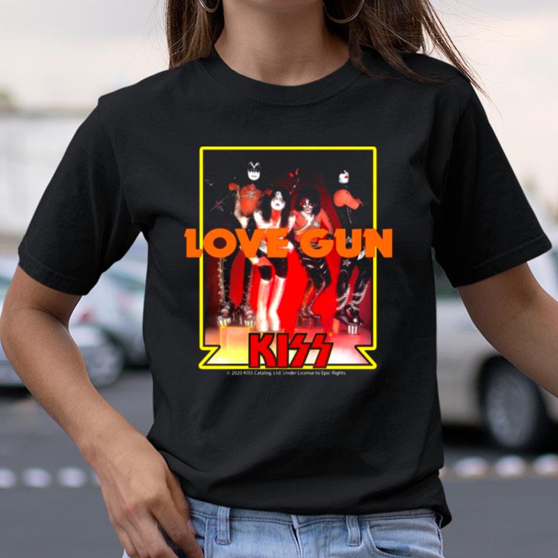 Love Gun Rock N Roll Kiss Band Shirts