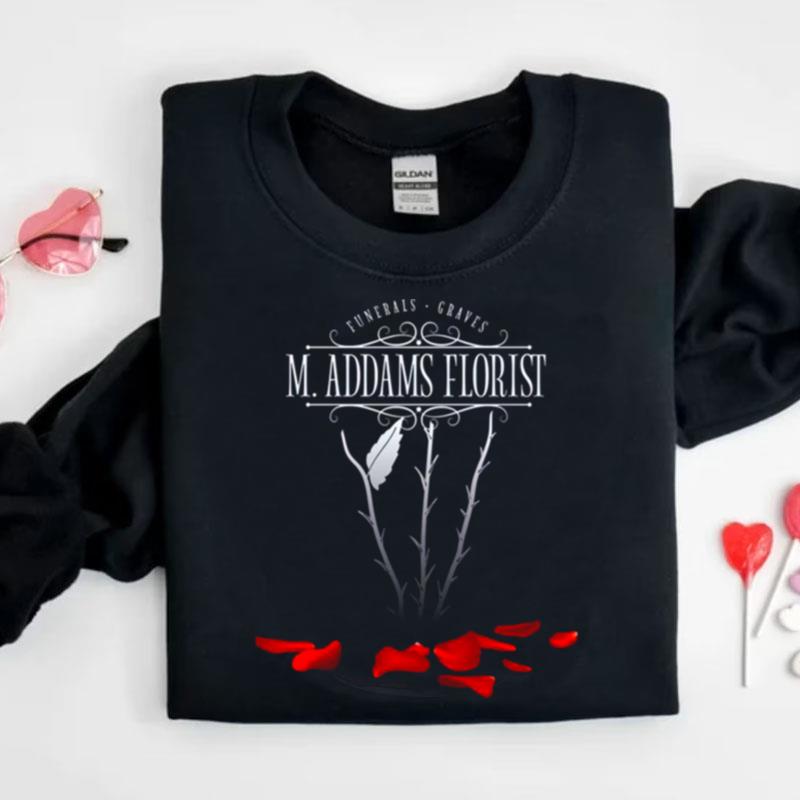 M. Addams Florist Morticia Addams Shirts