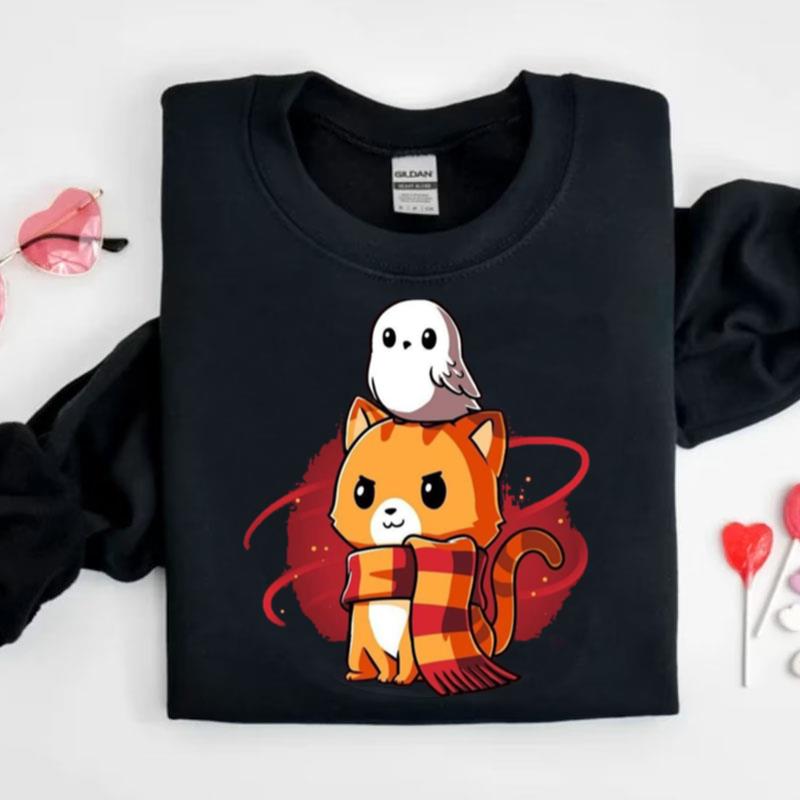 Magic Cat And Owl Classic Shirts