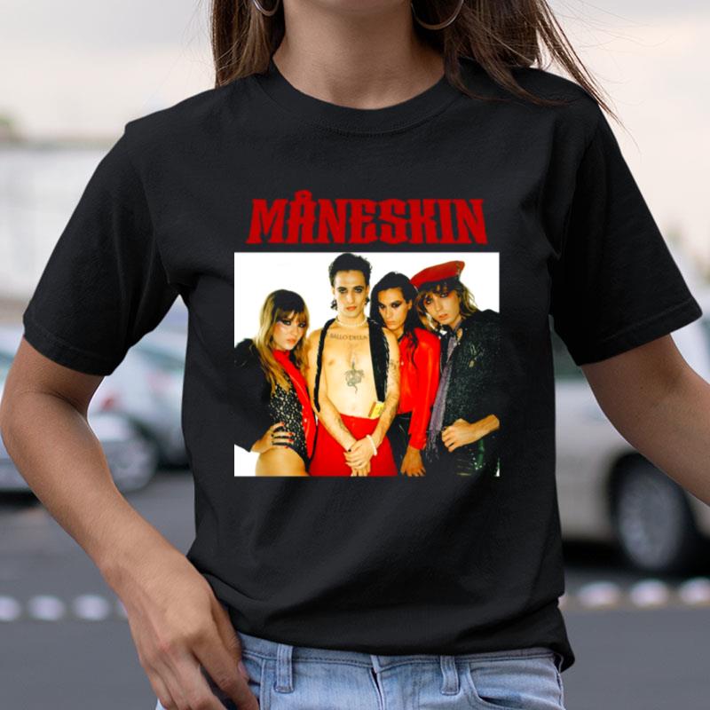 Maneskin Måneskin Band Hot Outfits Shirts