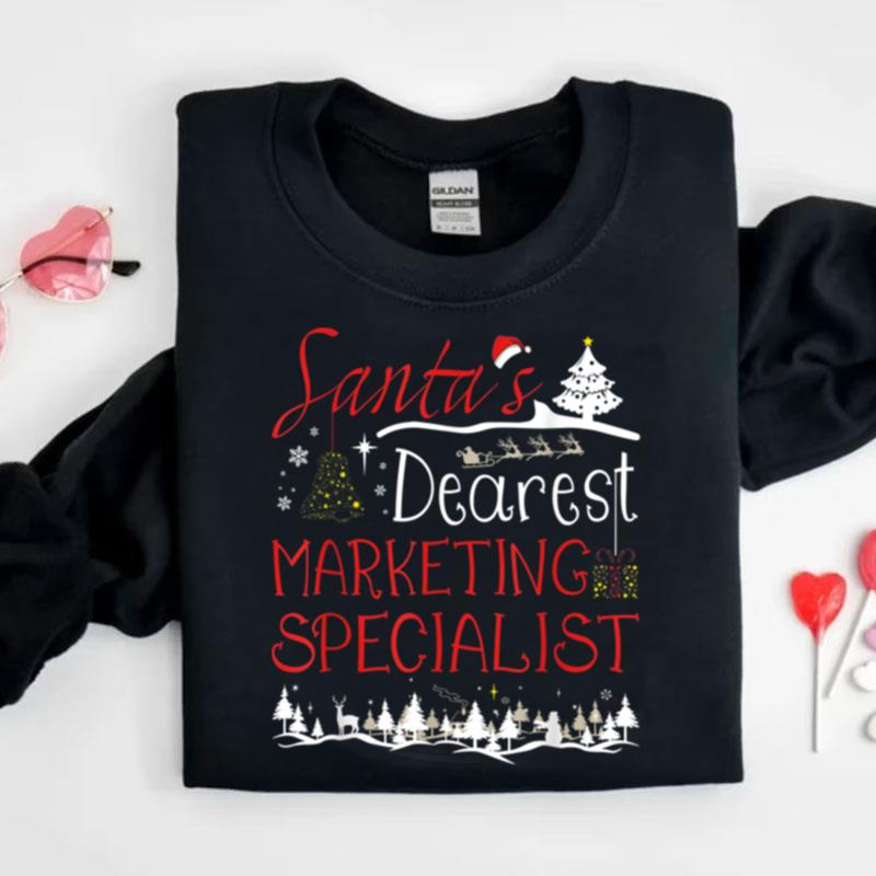 Marketing Specialist Xmas Job Cute Christmas Shirts