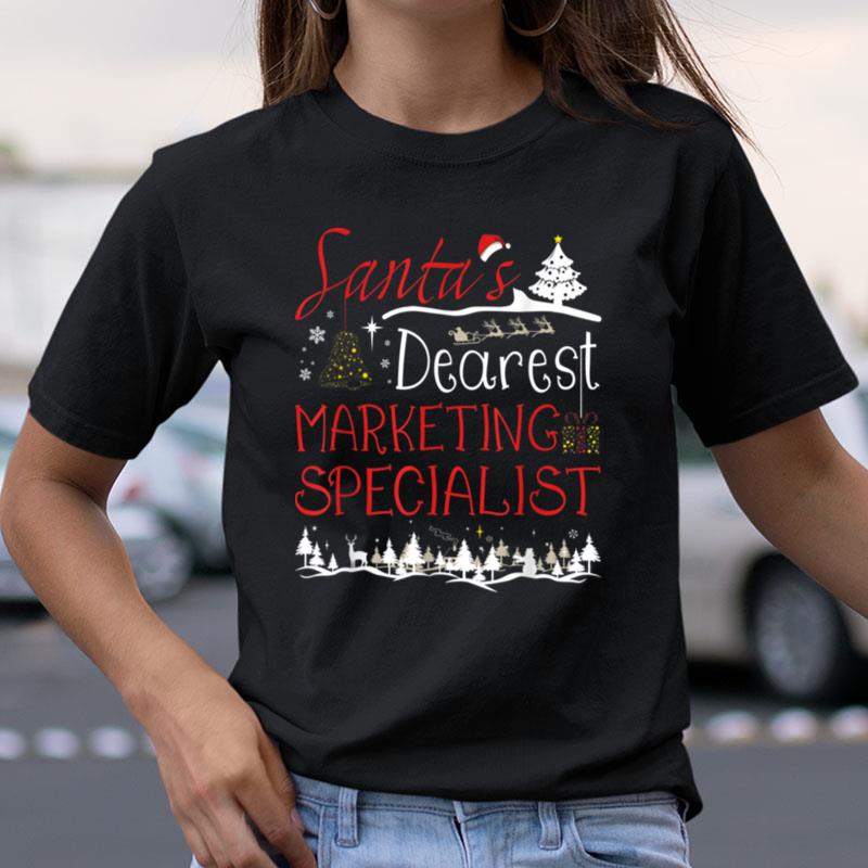 Marketing Specialist Xmas Job Cute Christmas Shirts