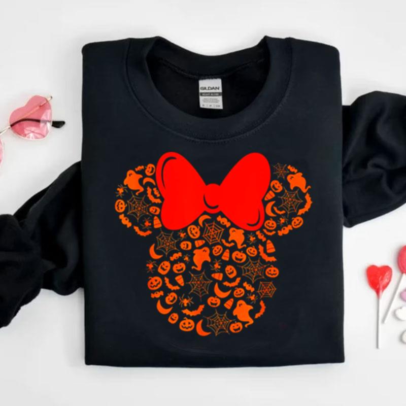 Mickey Halloween Pumkin And Spider Ghost Are So Scary Shirts