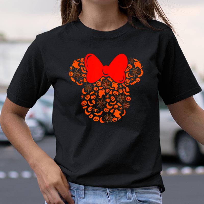 Mickey Halloween Pumkin And Spider Ghost Are So Scary Shirts