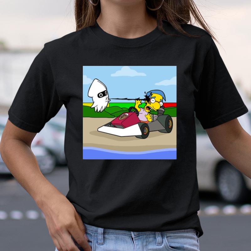 Milhouse Van Houten Super Mario Game Shirts