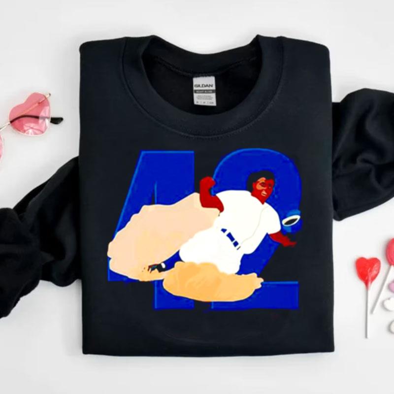 Minimalist Art Of Jackie Robinson 42 Shirts