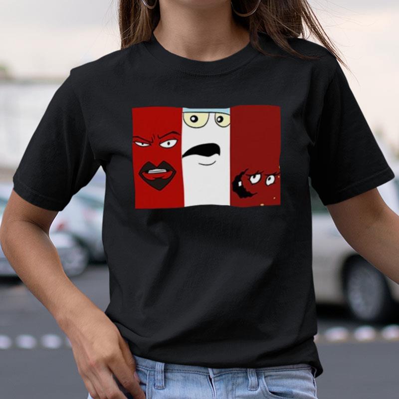 Minimalist Meatwad Master Shake Frylock Aqua Teen Hunger Force Shirts