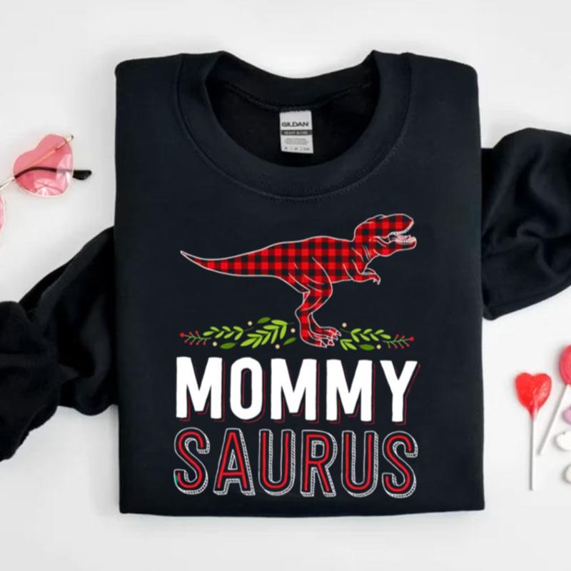 Mommy Saurus Christmas Shirts