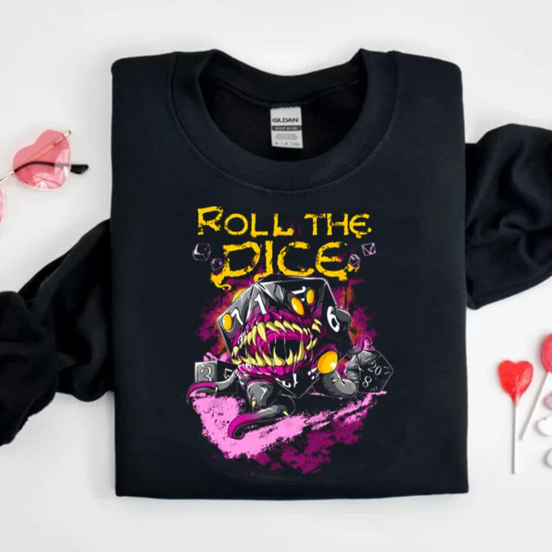 Monster D&D Rolling The Dice Shirts