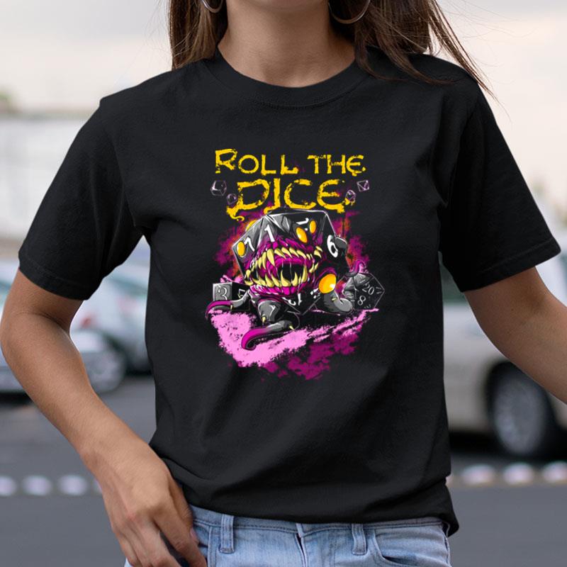 Monster D&D Rolling The Dice Shirts