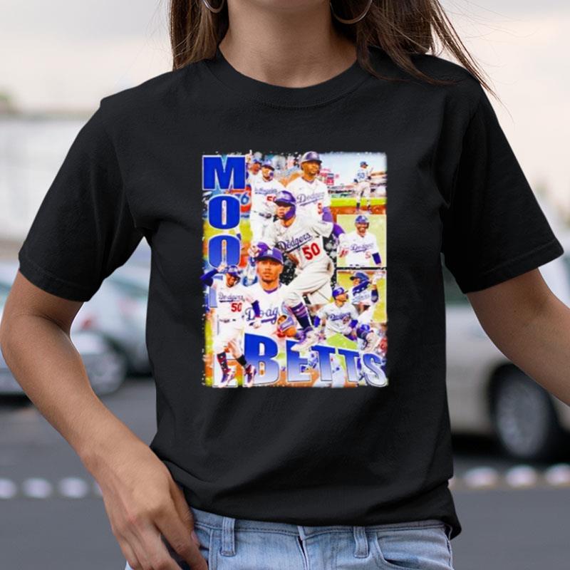 Mookie Betts Los Angeles Dodgers Mlb Baseball Shirts