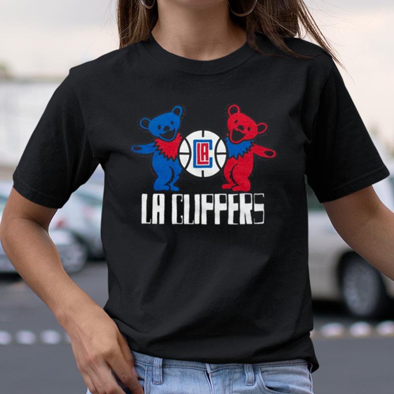 Nba Grateful Dead Bear La Clippers Shirts