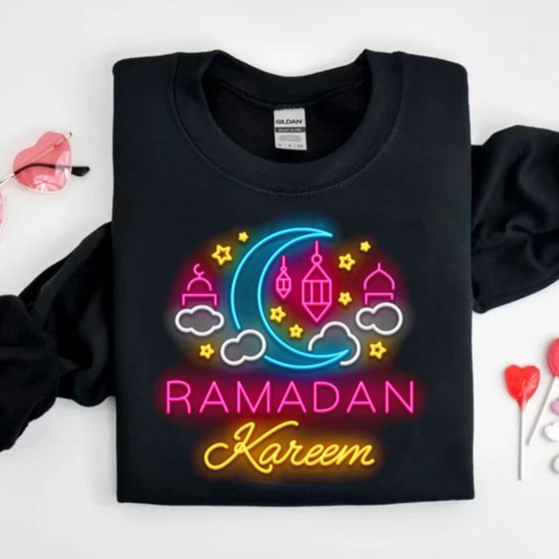 Neon Art Ramadan Kareem Shirts