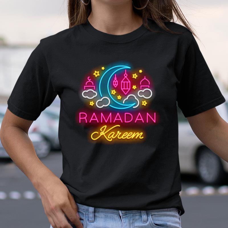 Neon Art Ramadan Kareem Shirts