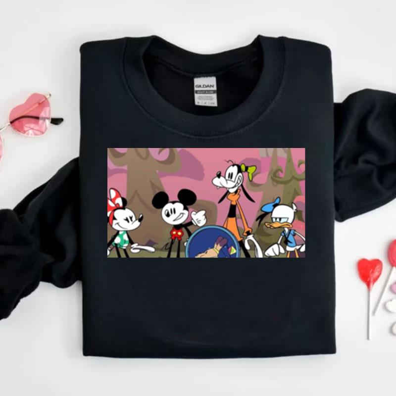 New Game Of Nintendo Switch Mickey And Friends Disney Illusion Island Shirts