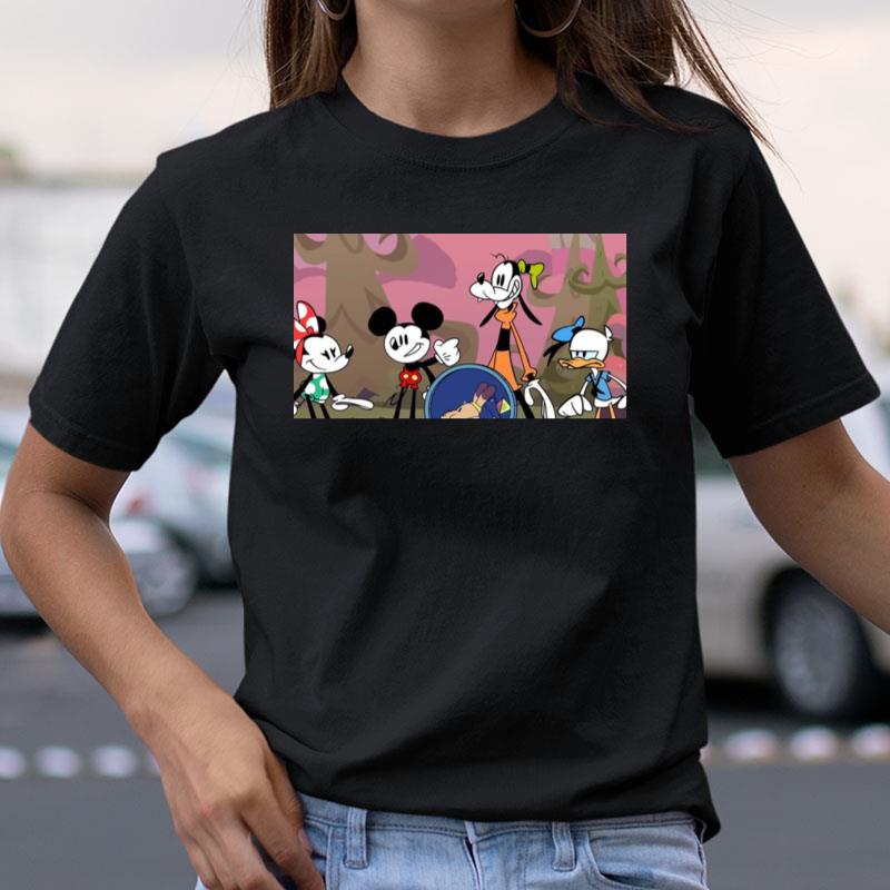 New Game Of Nintendo Switch Mickey And Friends Disney Illusion Island Shirts