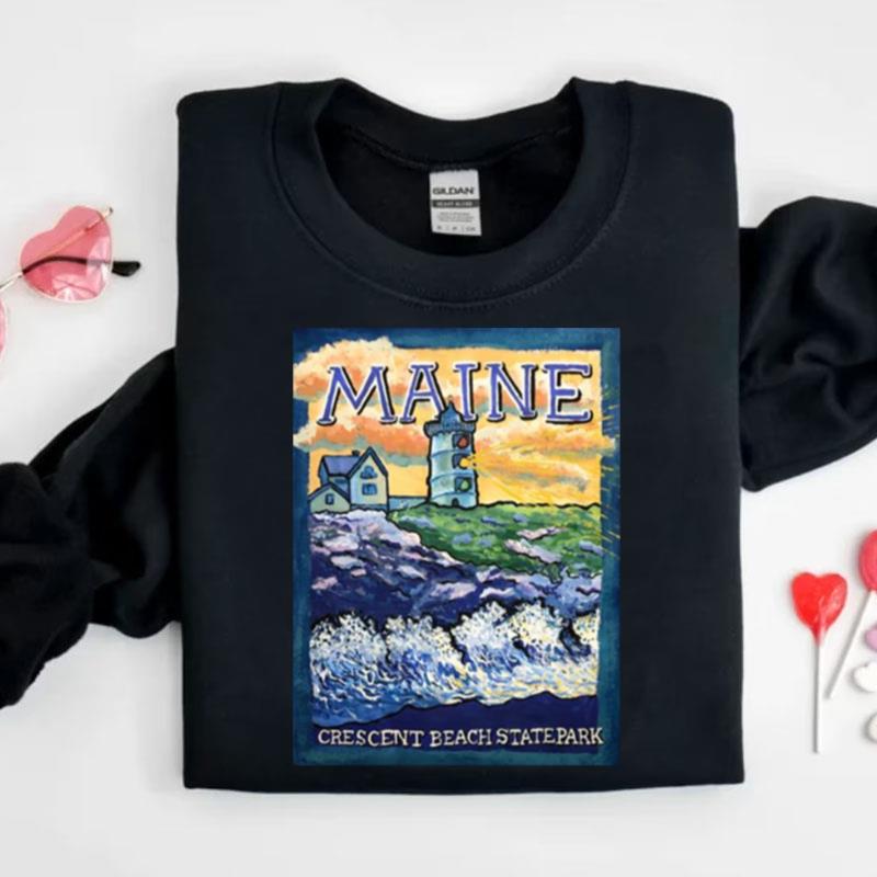 Noah Kahan Maine Beach State Park Shirts