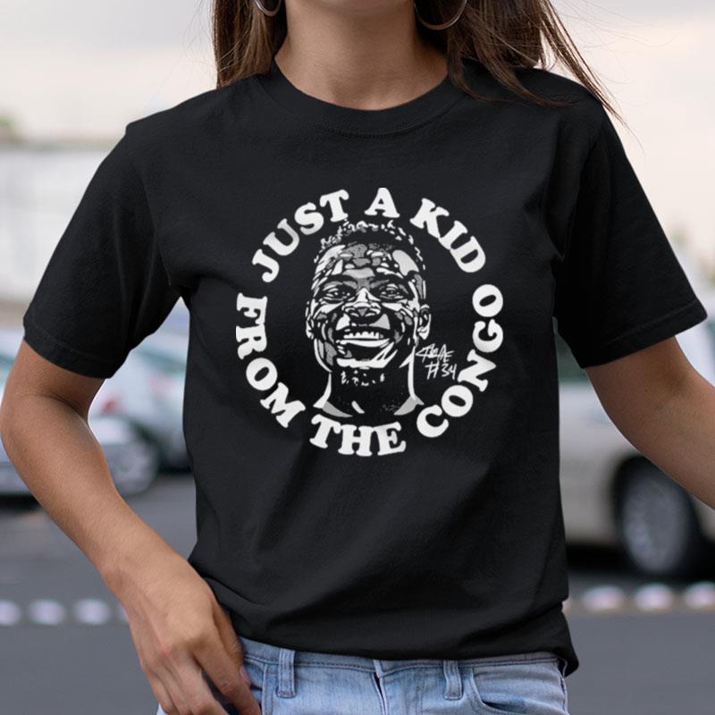 Oscar Kid From The Congo Signature Shirts