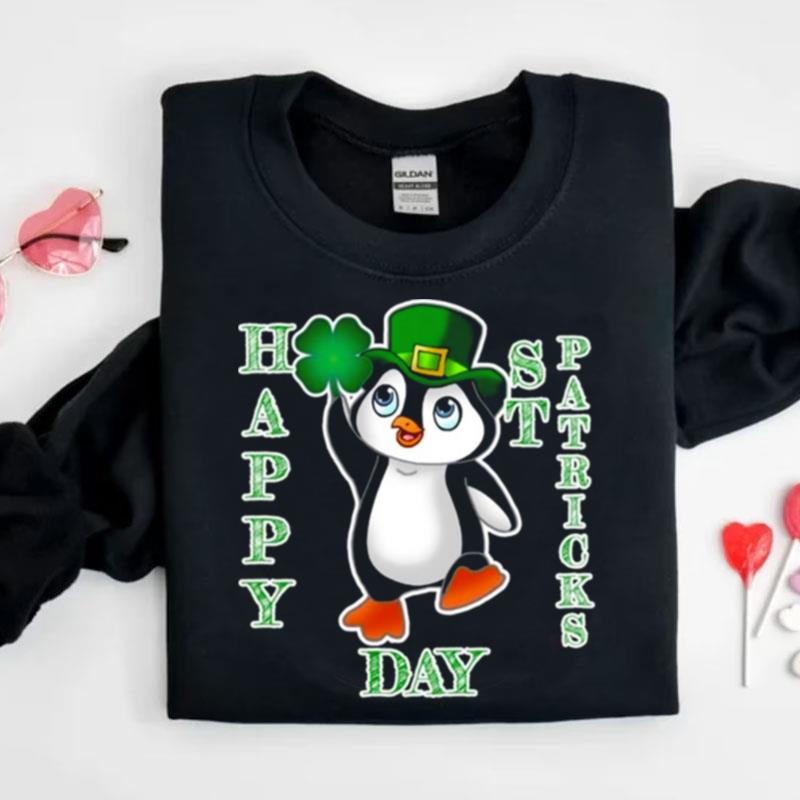 Penguin Happy St. Patrick's Day Shirts