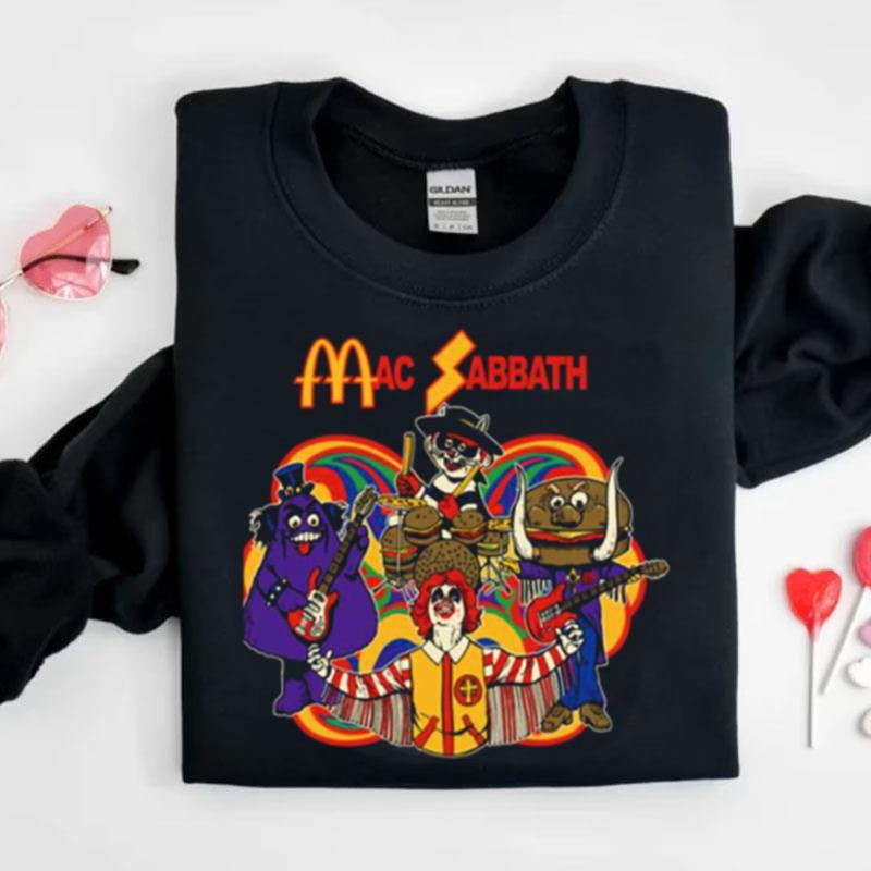 Playing Mac Sabbath Black Call Me Shirts