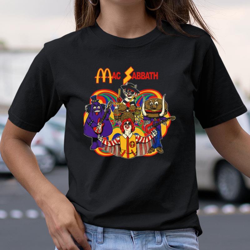 Playing Mac Sabbath Black Call Me Shirts