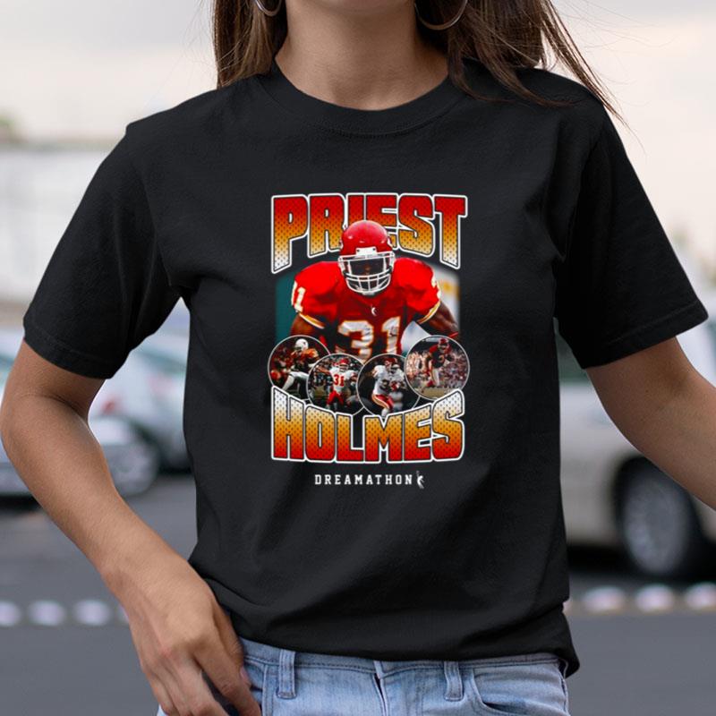 Priest Holmes Vintage Kc Dreams Dreamathon Shirts