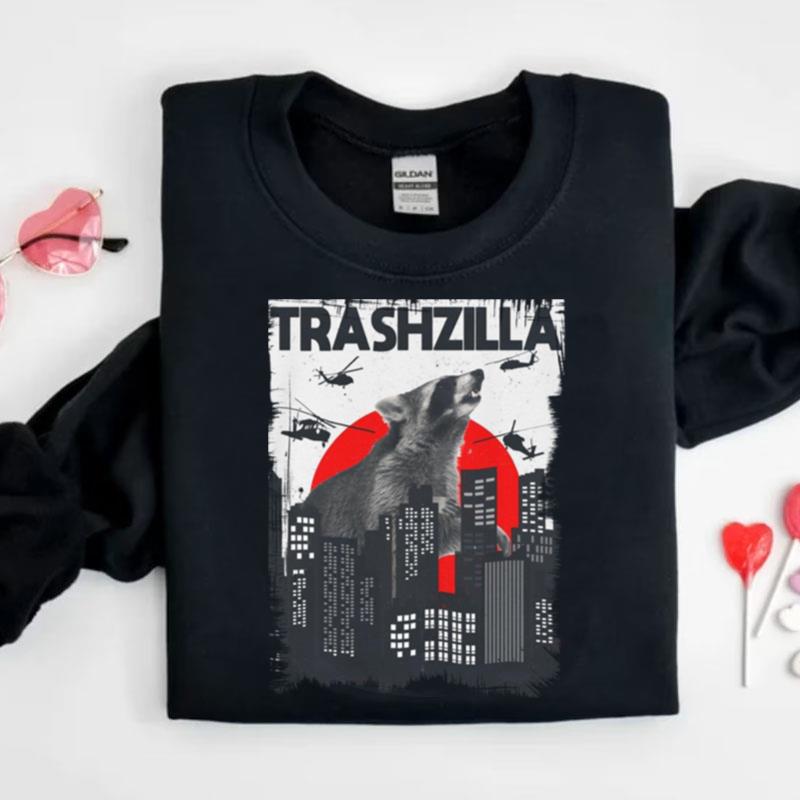 Racoon Opossum Trashzilla Racoon Shirts