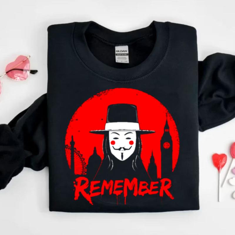 Remember The 5Th Of November Guy Fawkes Shirts