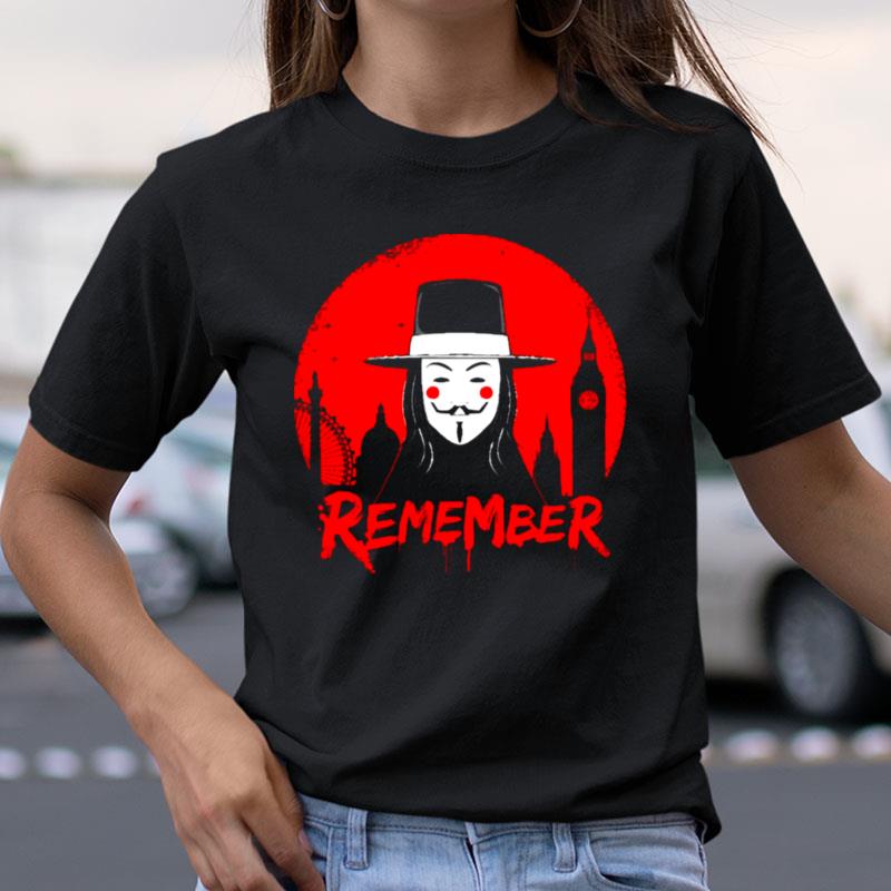 Remember The 5Th Of November Guy Fawkes Shirts