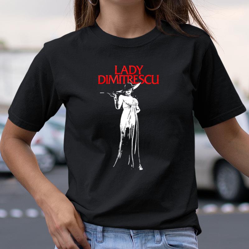 Resident Evil Lady Dimitrescu Scary Movie Shirts