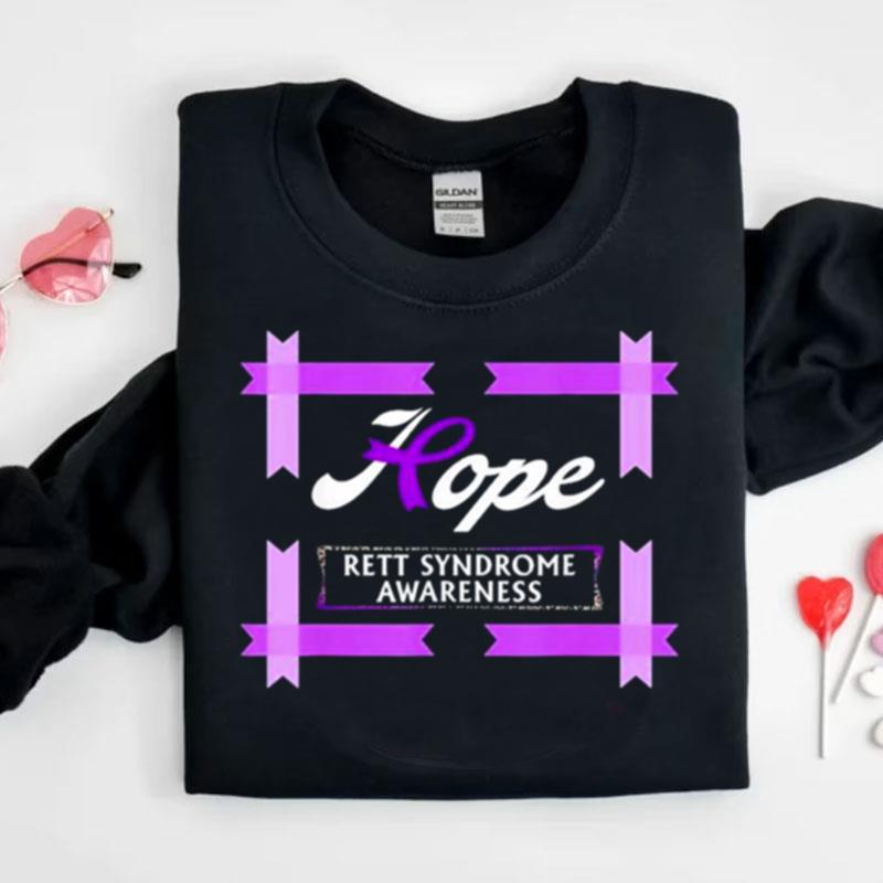 Rett Syndrome Awareness Rett Syndrome Warrior Support Shirts