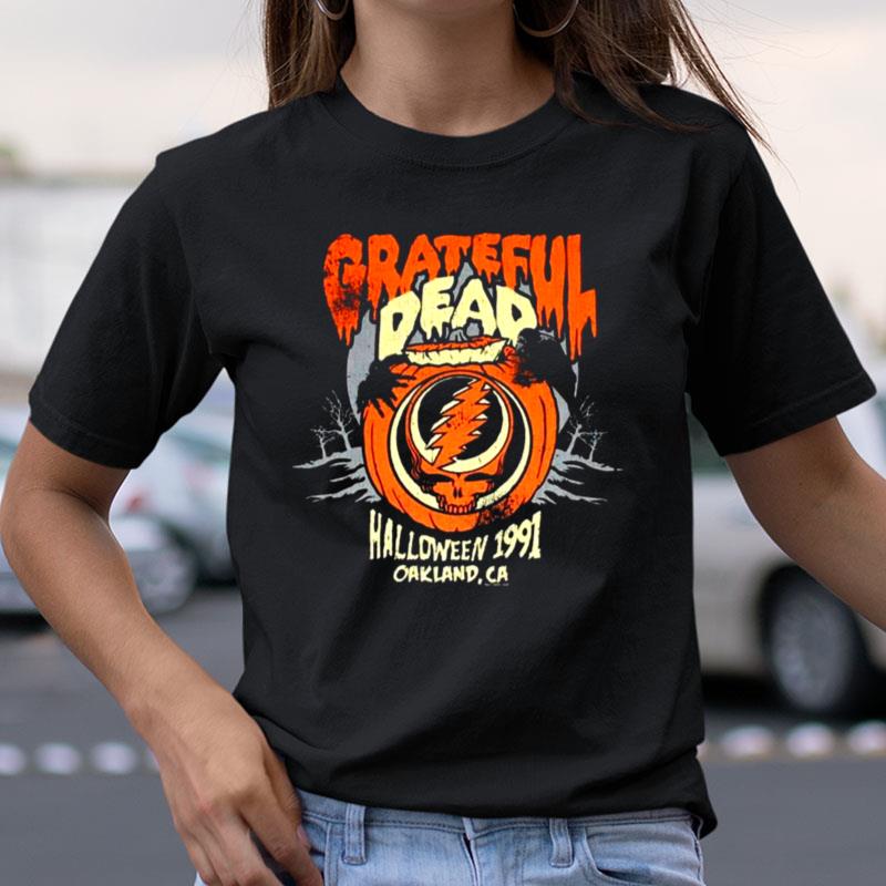 Ripple Junction Pumpkin Adult Grateful Dead Halloween Shirts