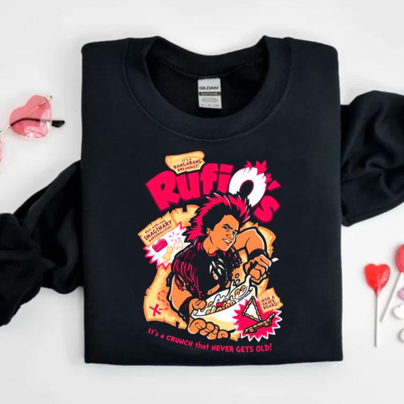 Rufio's Cereal It's Bangarang Breakfas Shirts