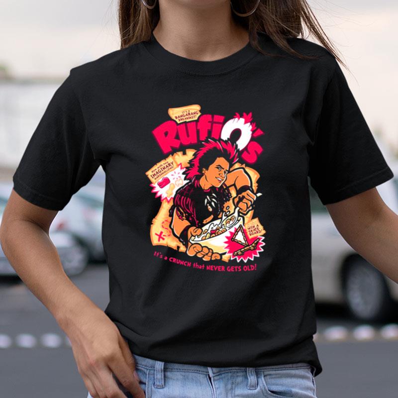 Rufio's Cereal It's Bangarang Breakfas Shirts