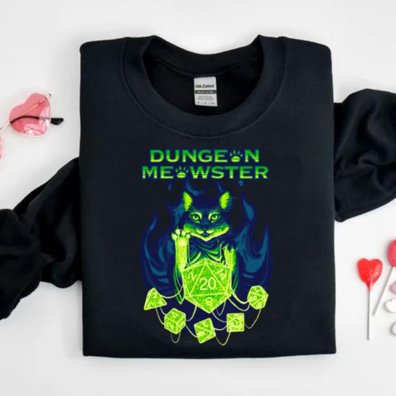 Scary Cat Dungeon Meowster Shirts