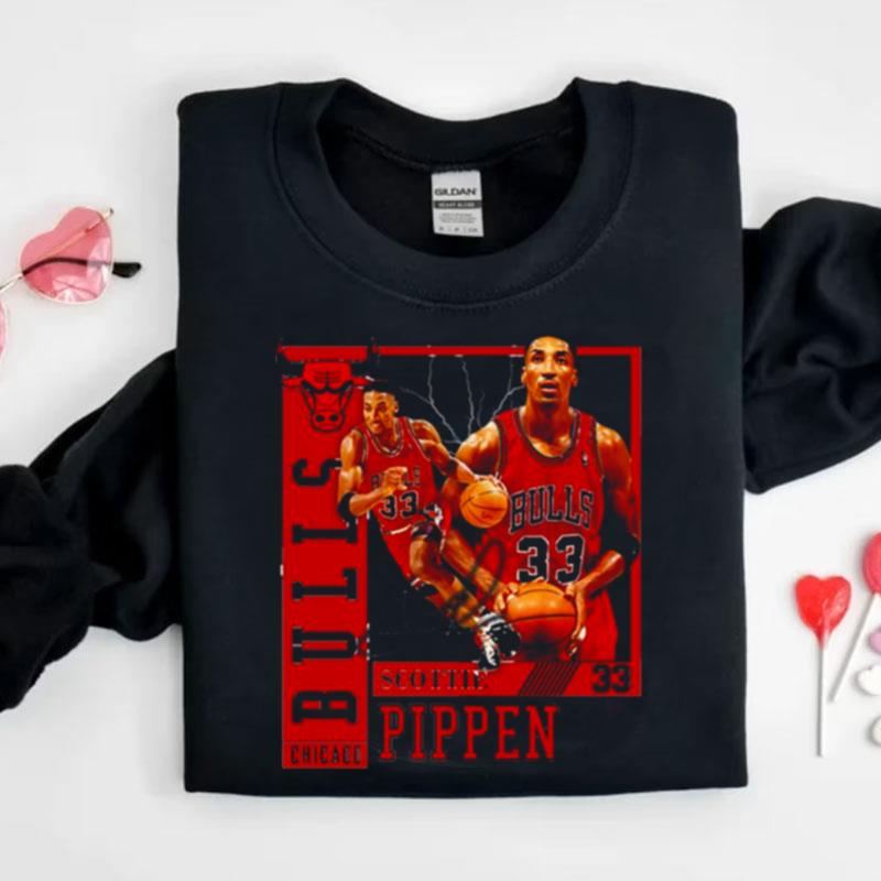 Scottie Pippen Basketball Legend Chicago Signature Shirts