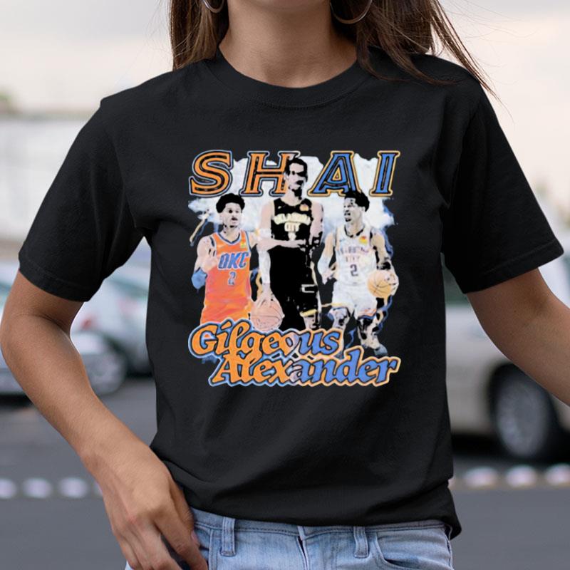 Shai Gilgeous Alexander Sga Oklahoma City Shirts